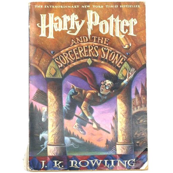 Harry Potter and the Sorcerers Stone (Paperback) Book by J.K. Rowling - Picture 1 of 6